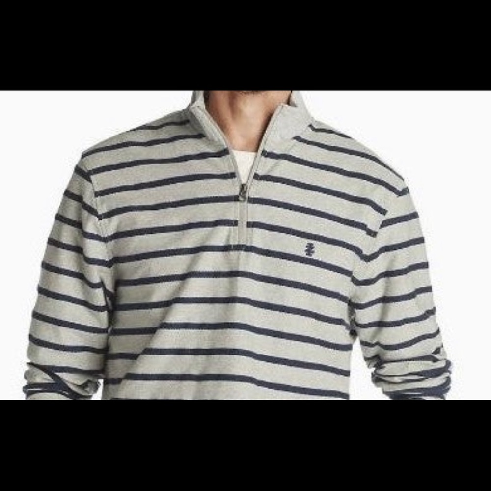 IZOD Textured Quarter Zip